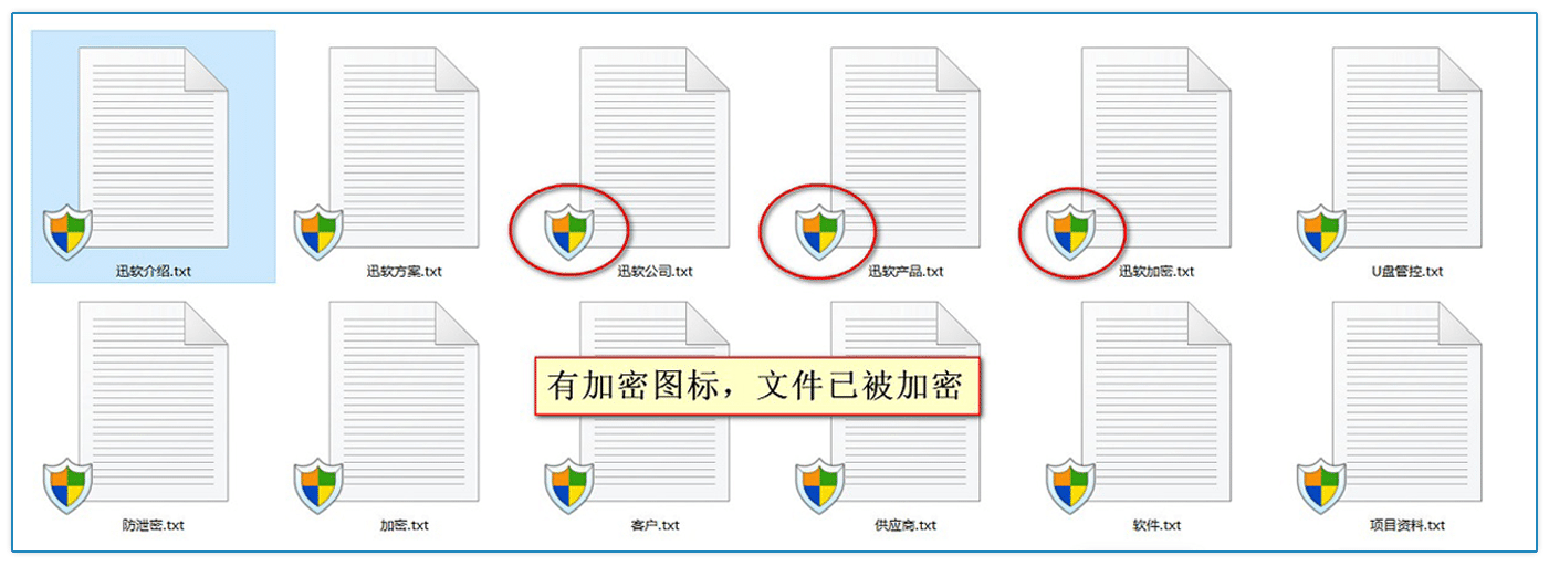 自动加密后的效果